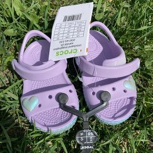 NEW CROCS Size 4 Toddler, Lavender